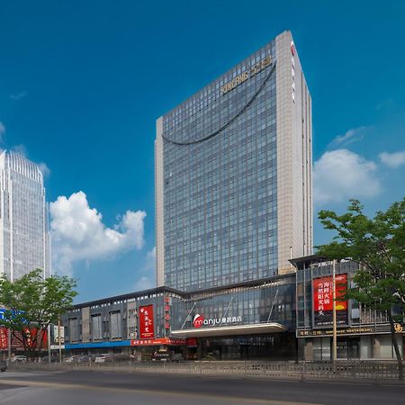 Manju Hotel Shaoxing Keqiao Wanda Exteriör bild
