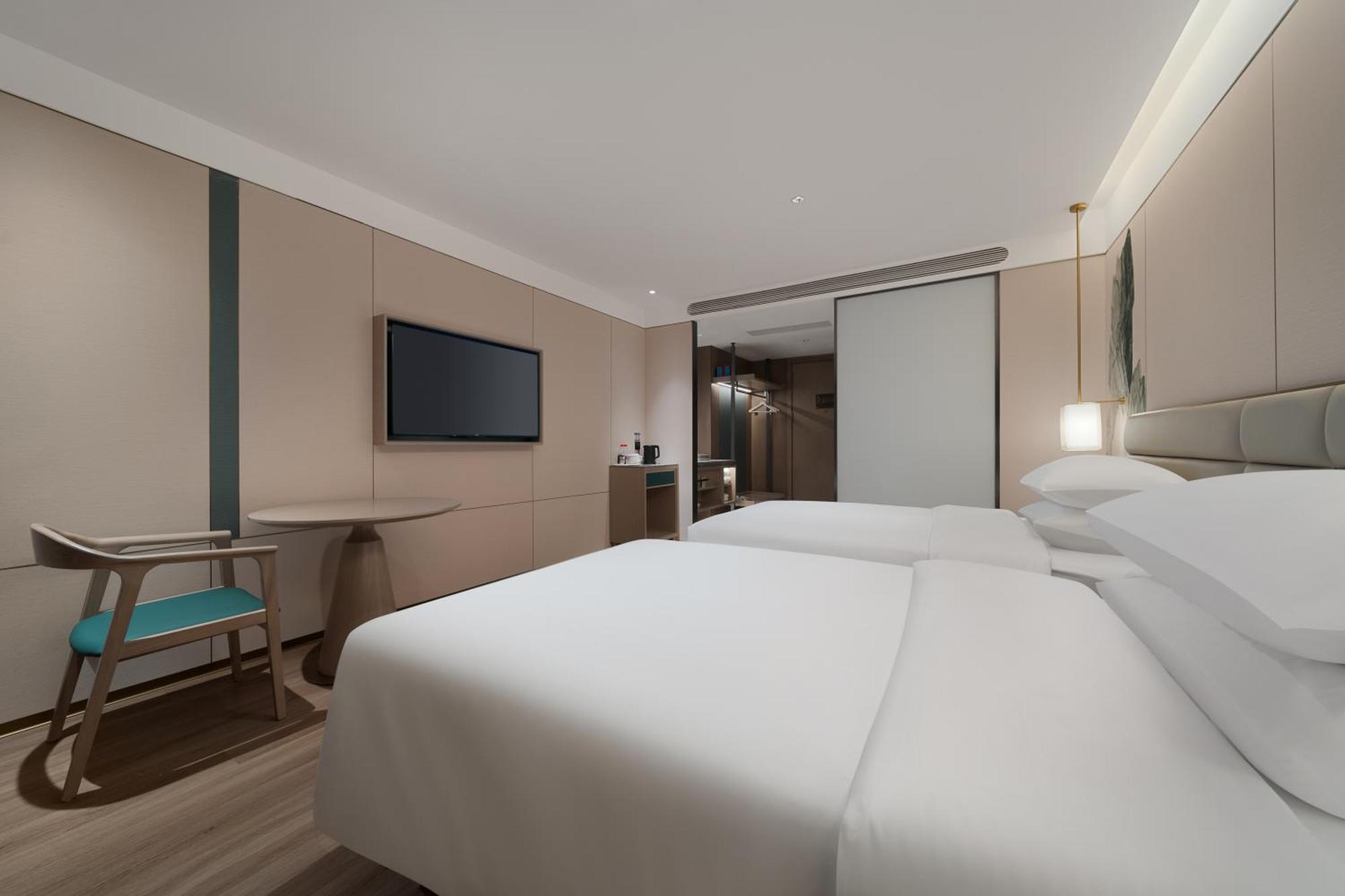 Manju Hotel Shaoxing Keqiao Wanda Exteriör bild