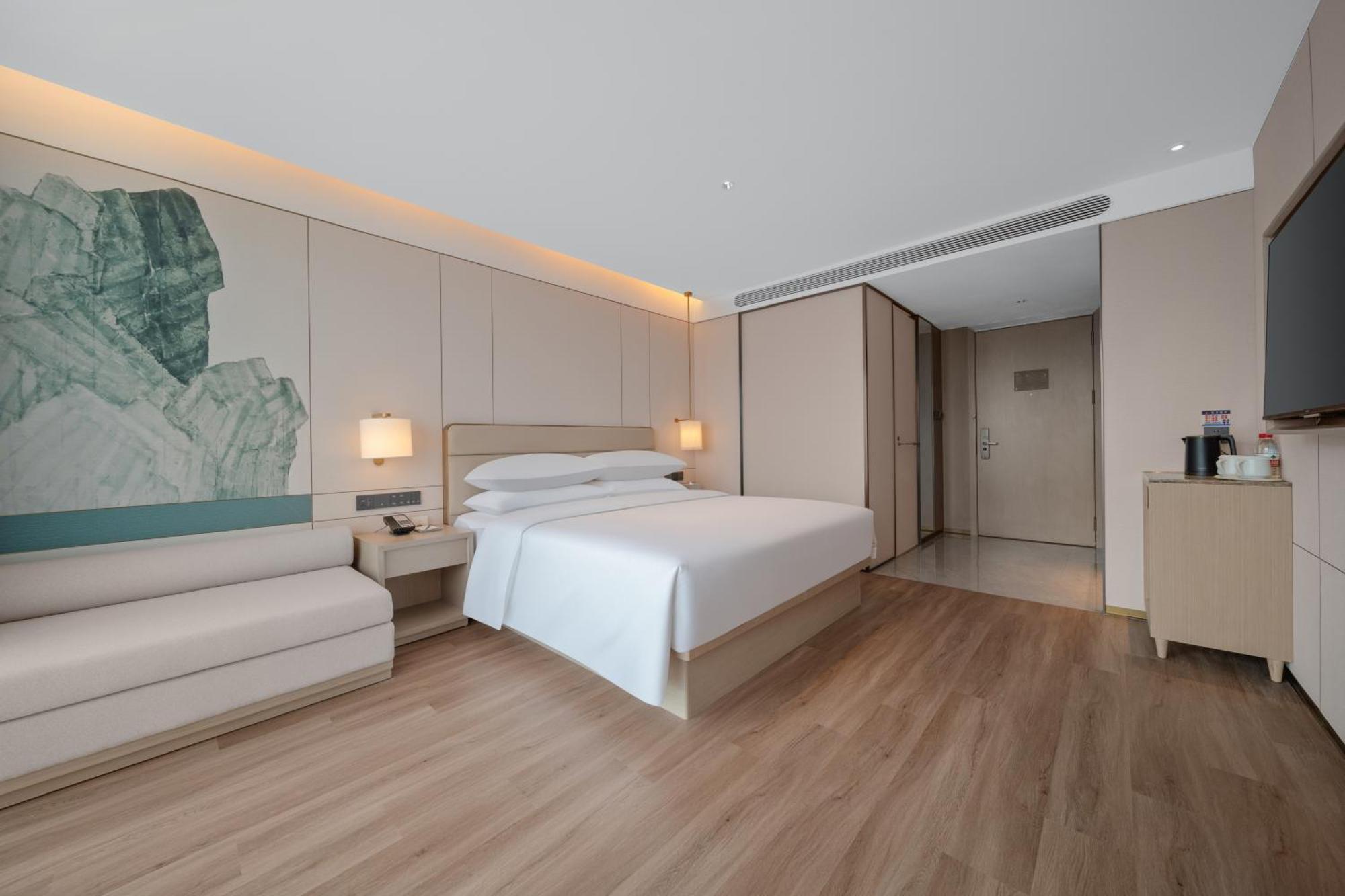 Manju Hotel Shaoxing Keqiao Wanda Exteriör bild