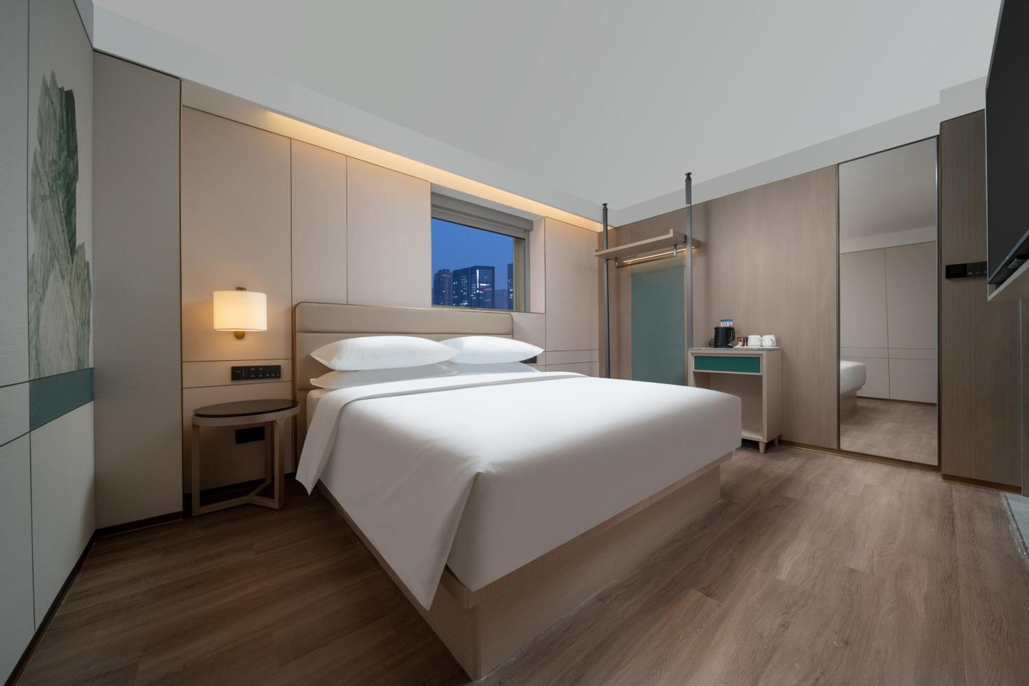 Manju Hotel Shaoxing Keqiao Wanda Exteriör bild