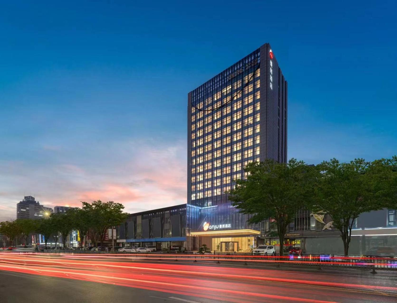 Manju Hotel Shaoxing Keqiao Wanda Exteriör bild