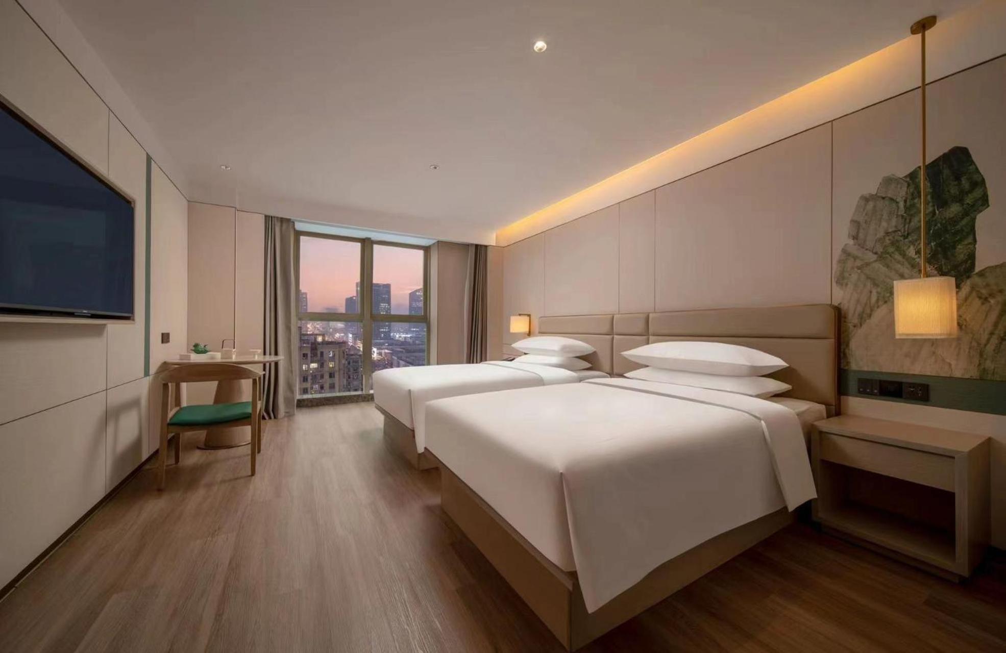 Manju Hotel Shaoxing Keqiao Wanda Exteriör bild