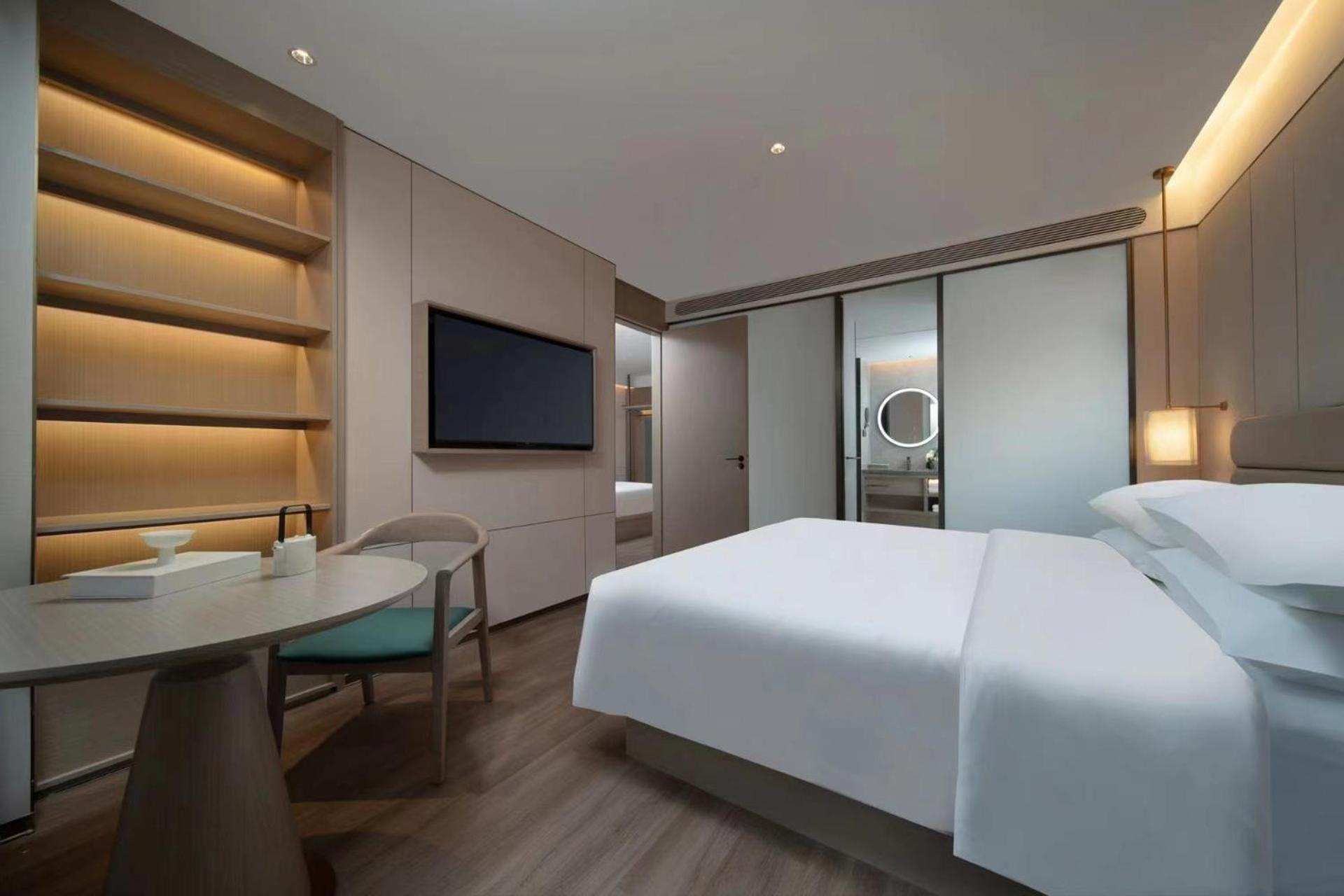 Manju Hotel Shaoxing Keqiao Wanda Exteriör bild