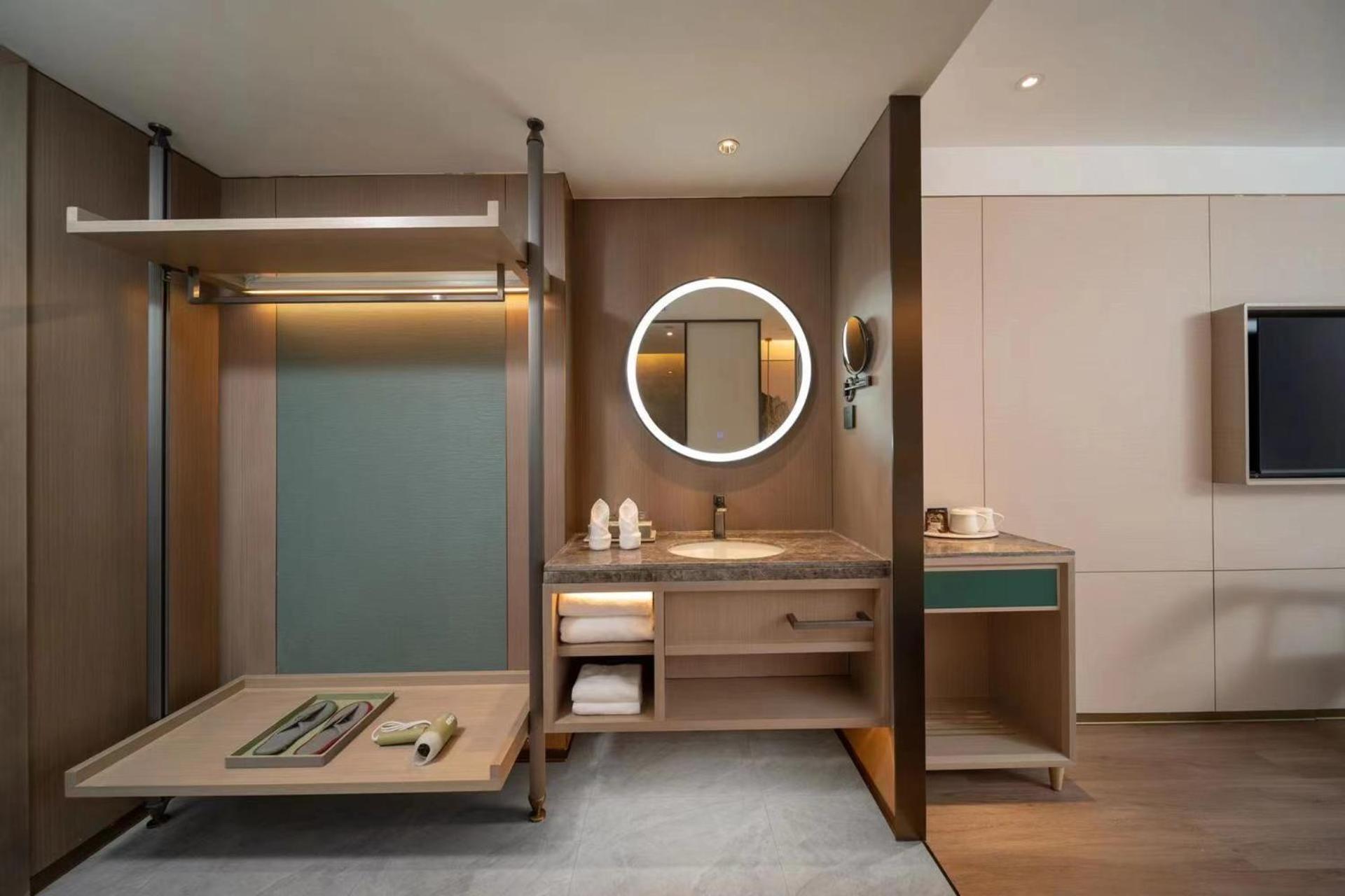 Manju Hotel Shaoxing Keqiao Wanda Exteriör bild