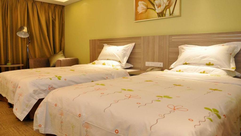 Manju Hotel Shaoxing Keqiao Wanda Rum bild