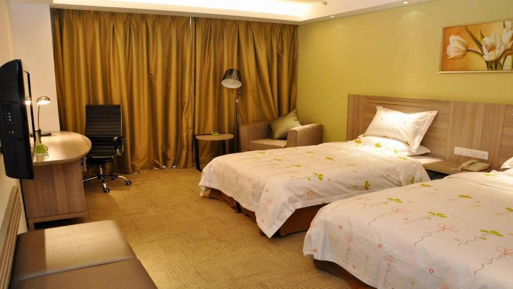 Manju Hotel Shaoxing Keqiao Wanda Exteriör bild